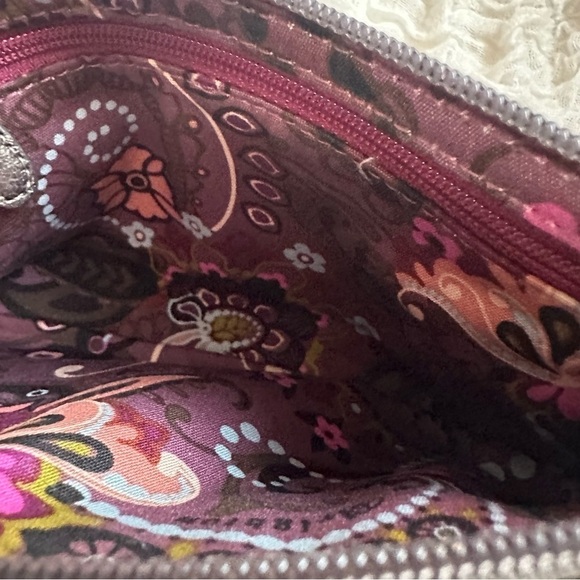 Brighton Rosalie 3D Patent Flower Crossbody Shimmery Olive - Picture 10 of 11